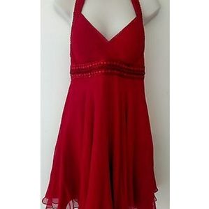 WORN ONCE! Red Party Dress